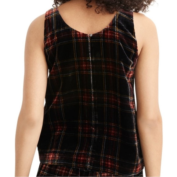 NWT J. Crew velour tank-6P - Picture 4 of 8